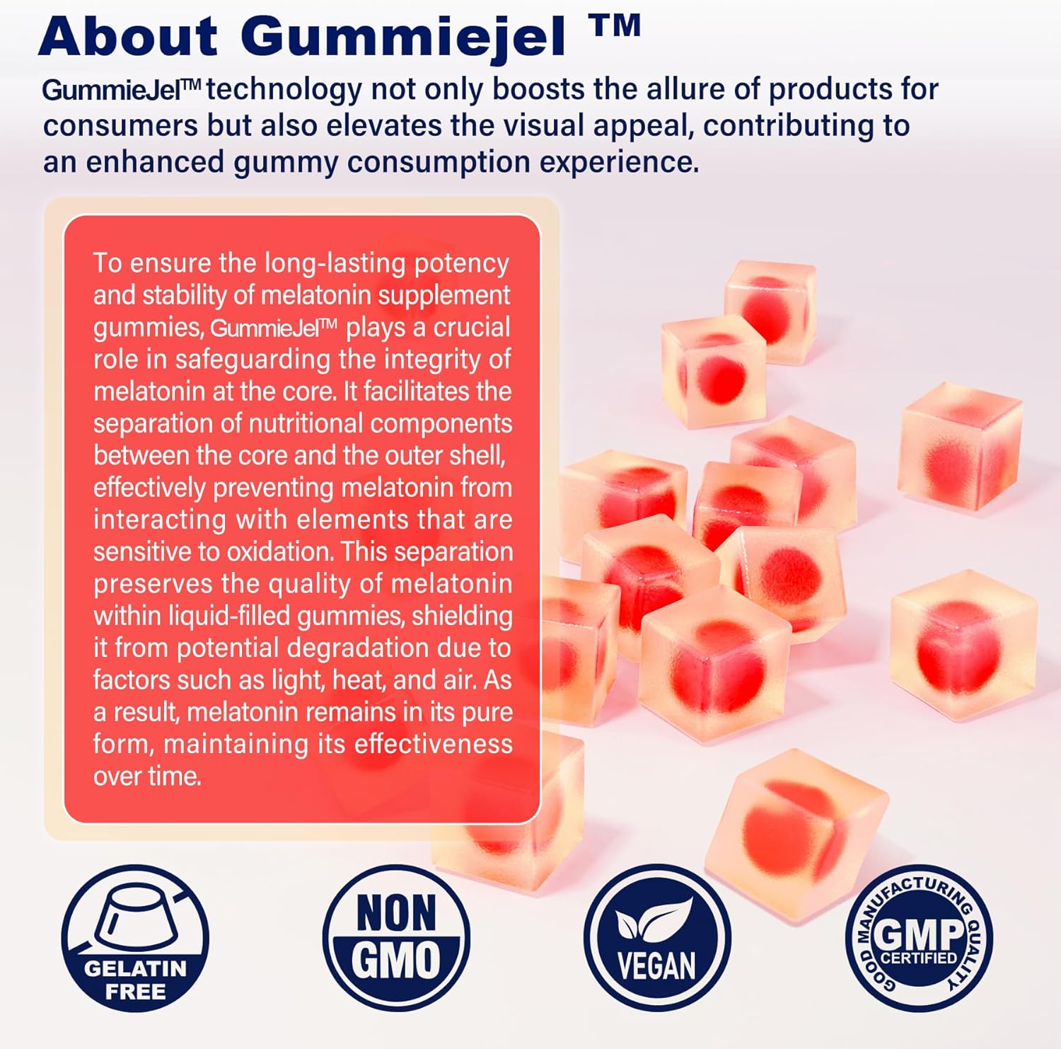Gomitas de melatonina sin azúcar, 10 mg 20 mg con glicinato de magnesio para adultos, L-teanina, ashwagandha, B6, metilo b12, bálsamo de limón y