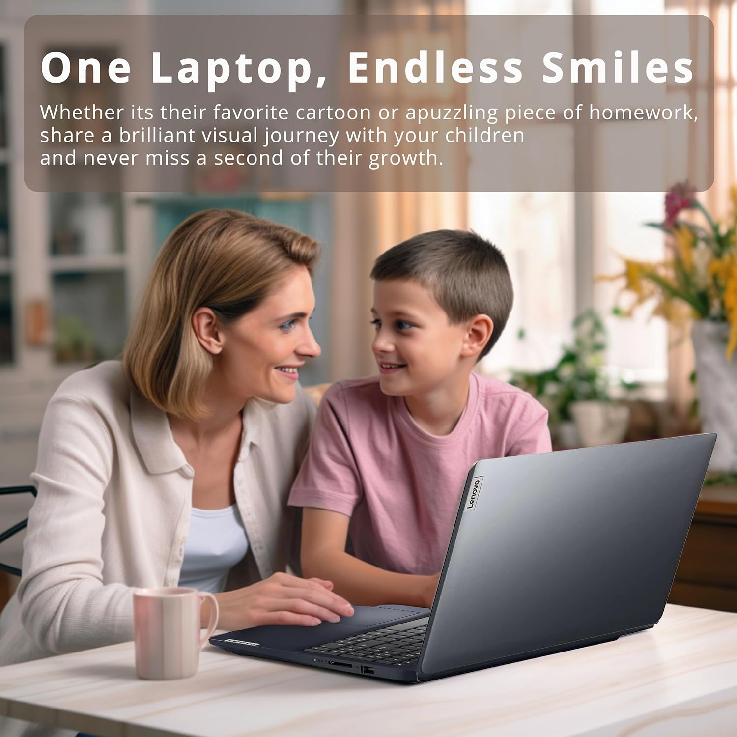 Lenovo IdeaPad Laptop FHD de 15.6 pulgadas, procesador Intel Pentium Silver N6000, 12 GB de RAM, SSD PCIe de 512 GB, cámara web HD 720P, Dolby