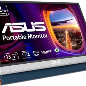 ASUS ZenScreen OLED 13.3″ 1080P Monitor USB portátil (MQ13AH) – Full HD, 100% DCI-P3, 1ms, Delta E 2, HDR-10, cuidado de los ojos, USB tipo C, mini ASUS ZenScreen OLED 13.3″ 1080P Monitor USB portátil (MQ13AH) – Full HD, 100% DCI-P3, 1ms, Delta E 2, HDR-10, cuidado de los ojos, USB tipo C, mini