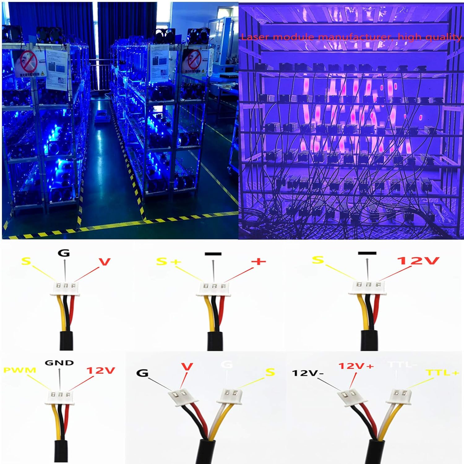 LEHO Módulo láser CNC de 40 W para máquina de grabado CNC, grabado rápido con tecnología de compresión puntual (1.299 x 1.299 x 4.724in)