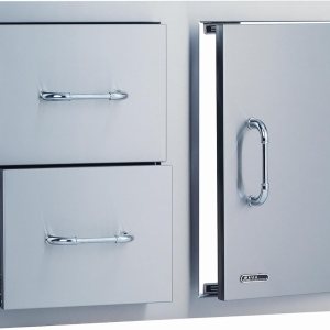 Bull – 25876 – Combo de puertacajón de acero inoxidable Bull – 25876 – Combo de puertacajón de acero inoxidable