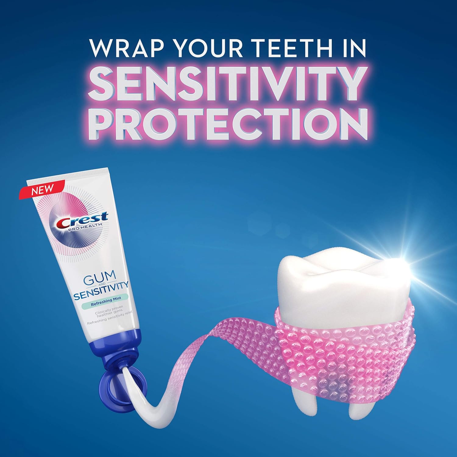 Crest Pro-Health Gum And Sensitivity, pasta de dientes sensible, menta refrescante, 4.1 onzas