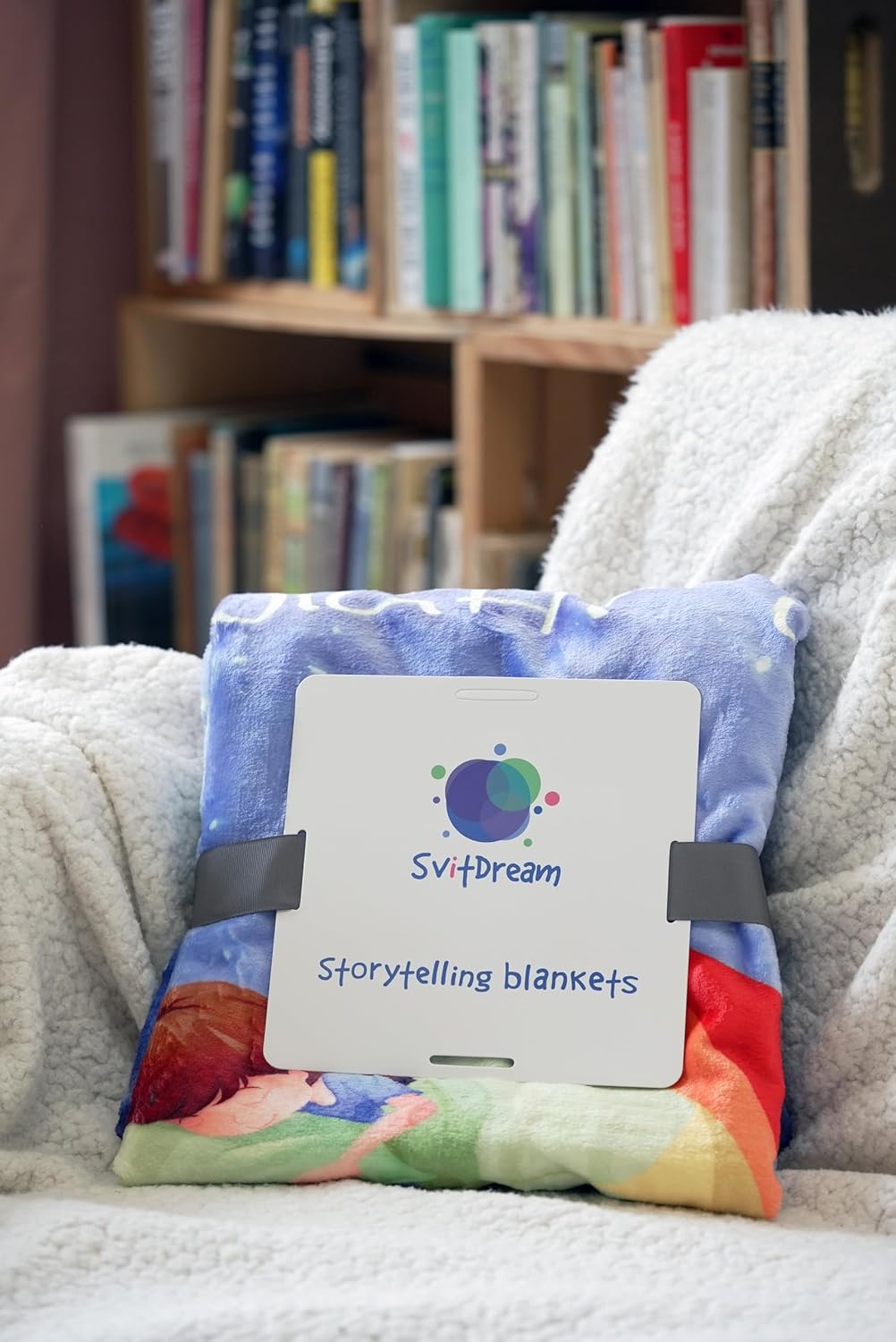 Manta Storytelling para niños y niñas, de 50 x 60 pulgadas, acogedora, suave, ligera, de forro polar, cumpleaños, para niños pequeños, manta de