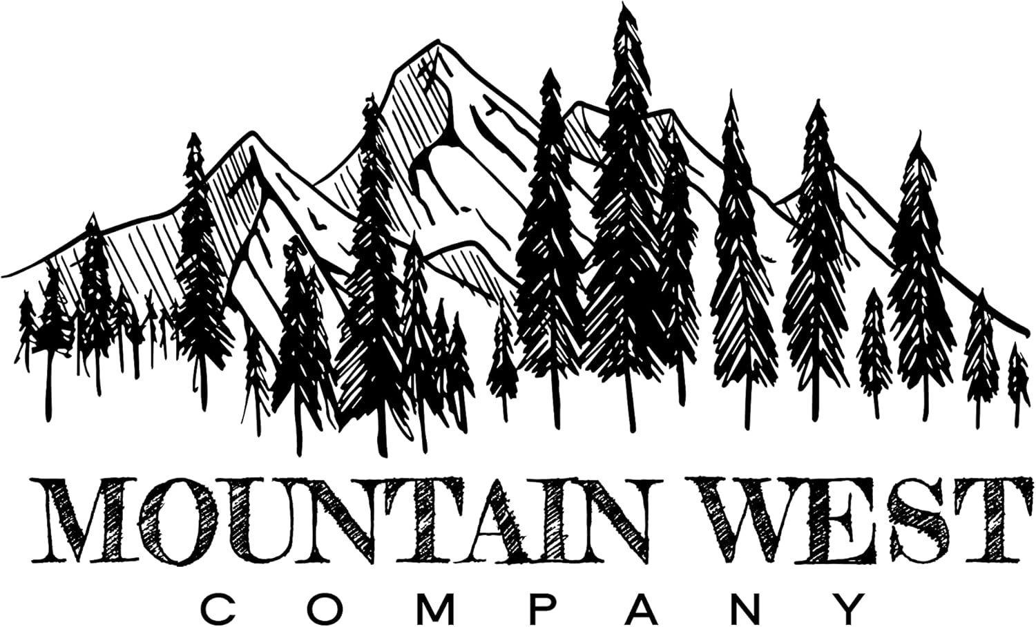 Mountain West Company – Tarro cuadrado transparente con mango de pellizco, paquete de 2, recipiente de almacenamiento de plástico, ideal para