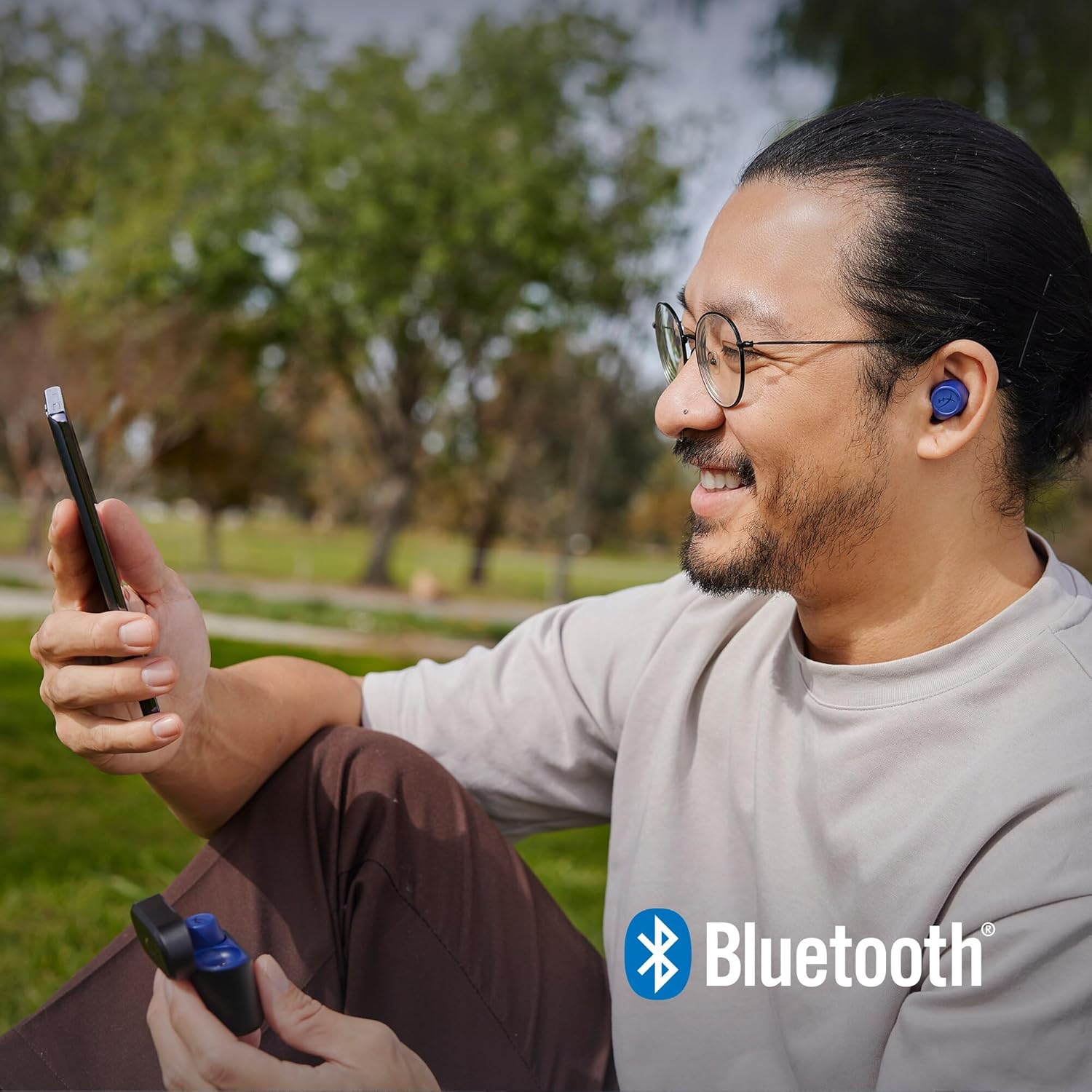 HyperX Cirro Buds Pro – Auriculares inalámbricos verdaderos, cancelación activa de ruido, ANC, modo de sonido ambiental, baja latencia, Bluetooth