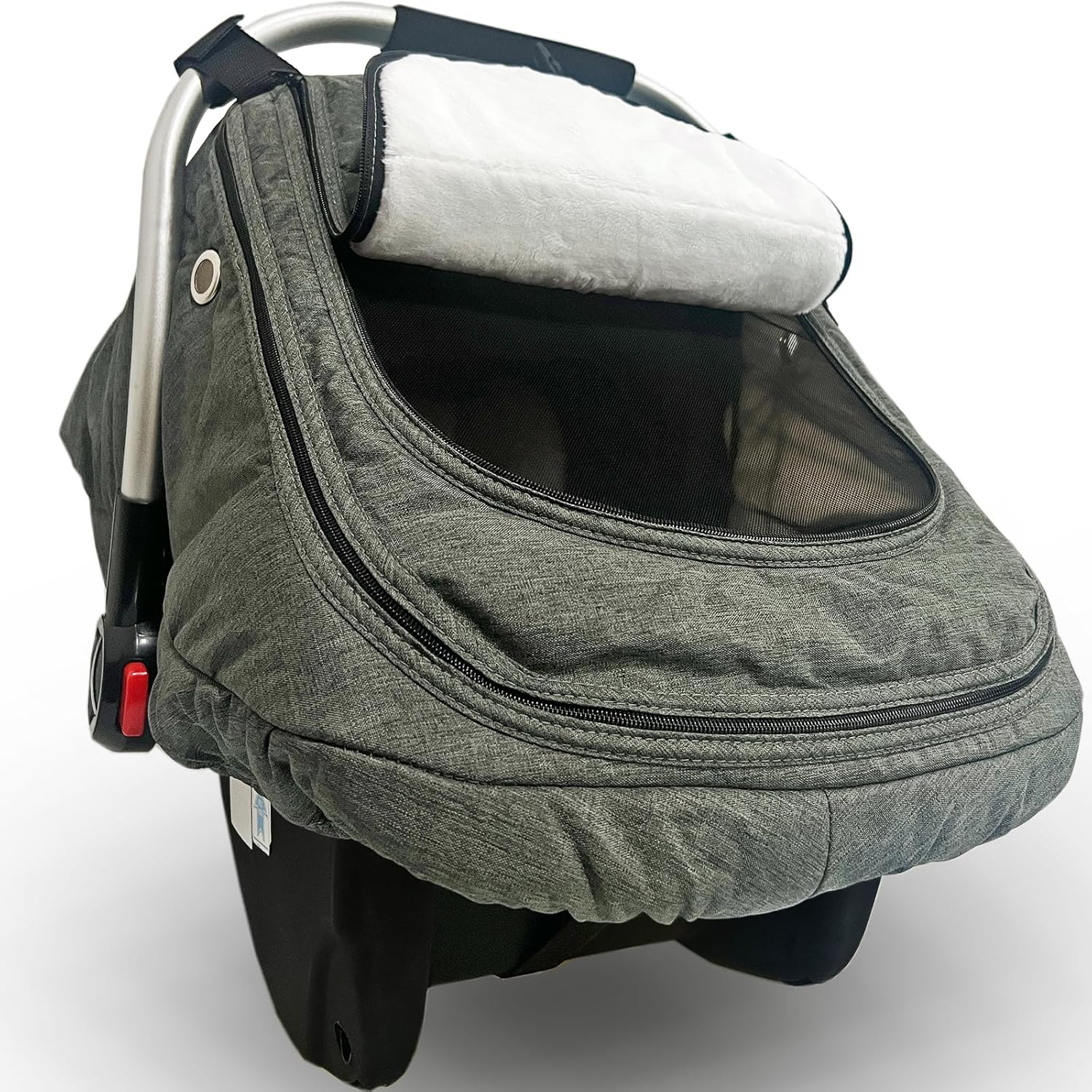 Fundas de asiento de automóvil para bebés de invierno, cubierta de asiento de automóvil para bebé, resistente al agua, protector universal para