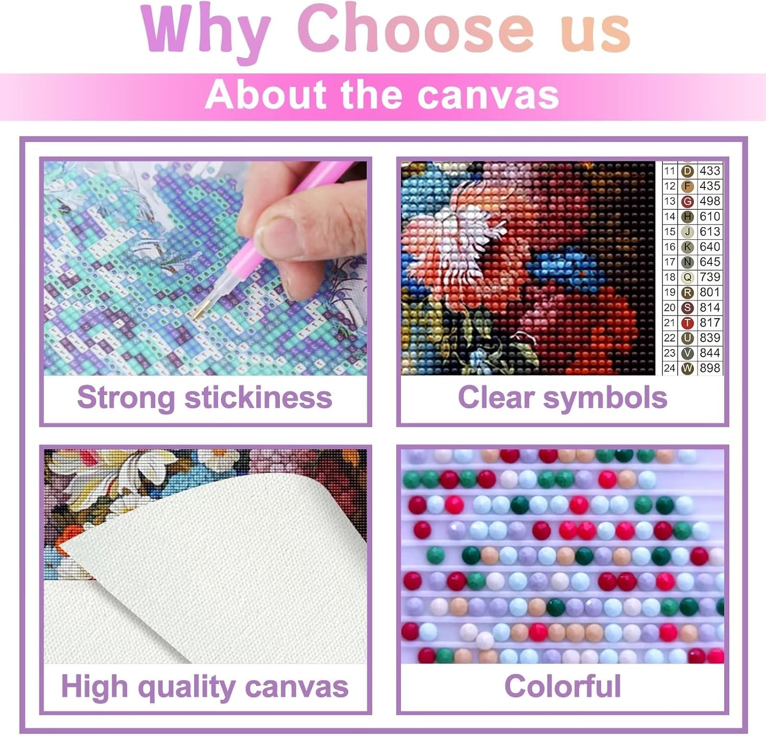 Kits de pintura de diamantes para adultos, kits de arte de diamantes 5D con taladro completo por Diamond Embroidery Kits para decoración del hogar,