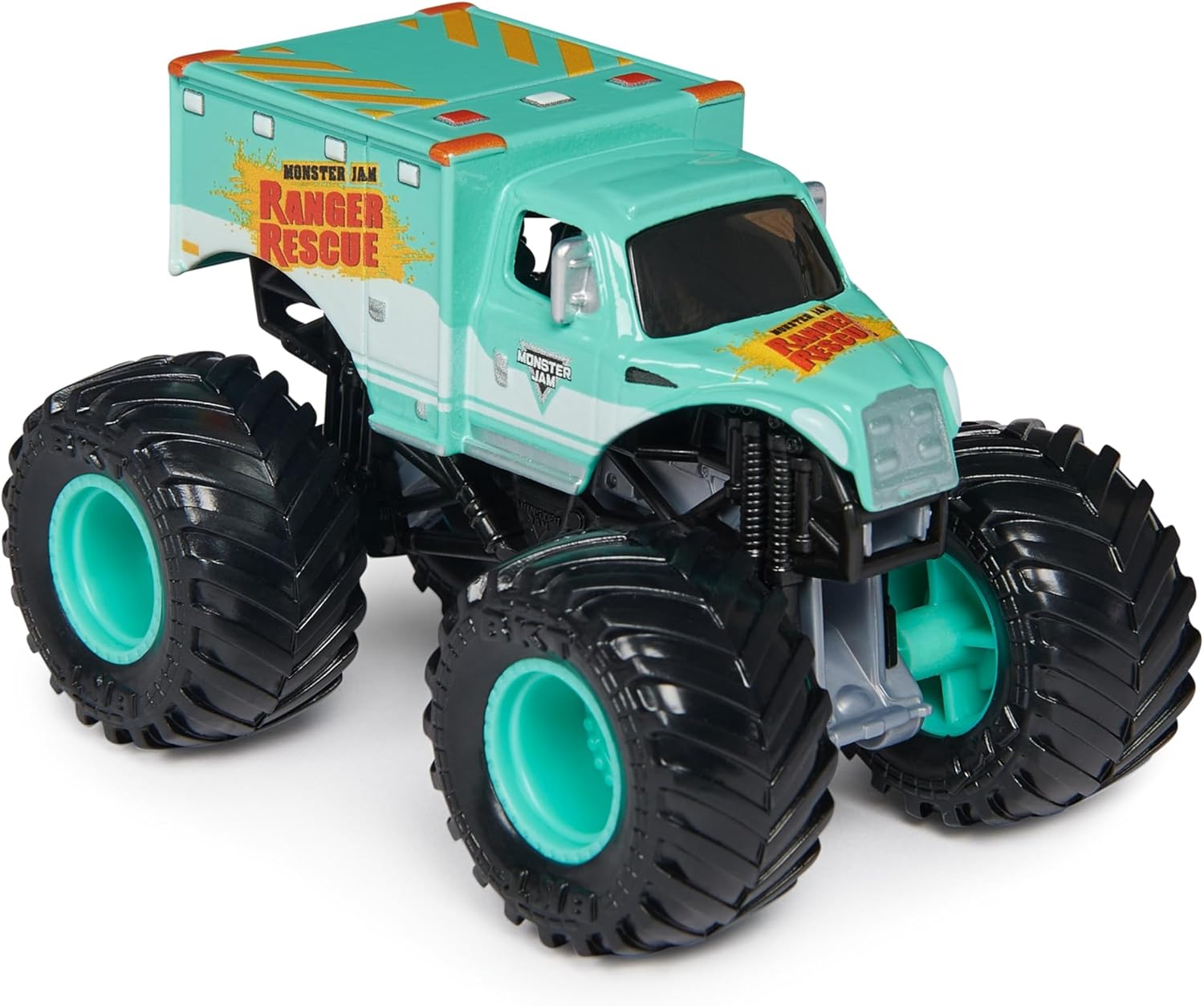 Monster Jam 2023 Spin Master 164 Serie de camiones fundidos a troquel 32 Everyday Heroes Ranger Rescue