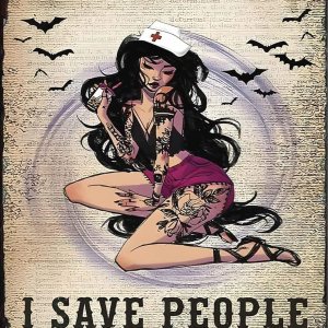 UPABLUNSO Kits de pintura de diamantes para adultos, enfermera tatuada, vintage, encantador, arte completo, redondo, manualidades de diamantes para UPABLUNSO Kits de pintura de diamantes para adultos, enfermera tatuada, vintage, encantador, arte completo, redondo, manualidades de diamantes para