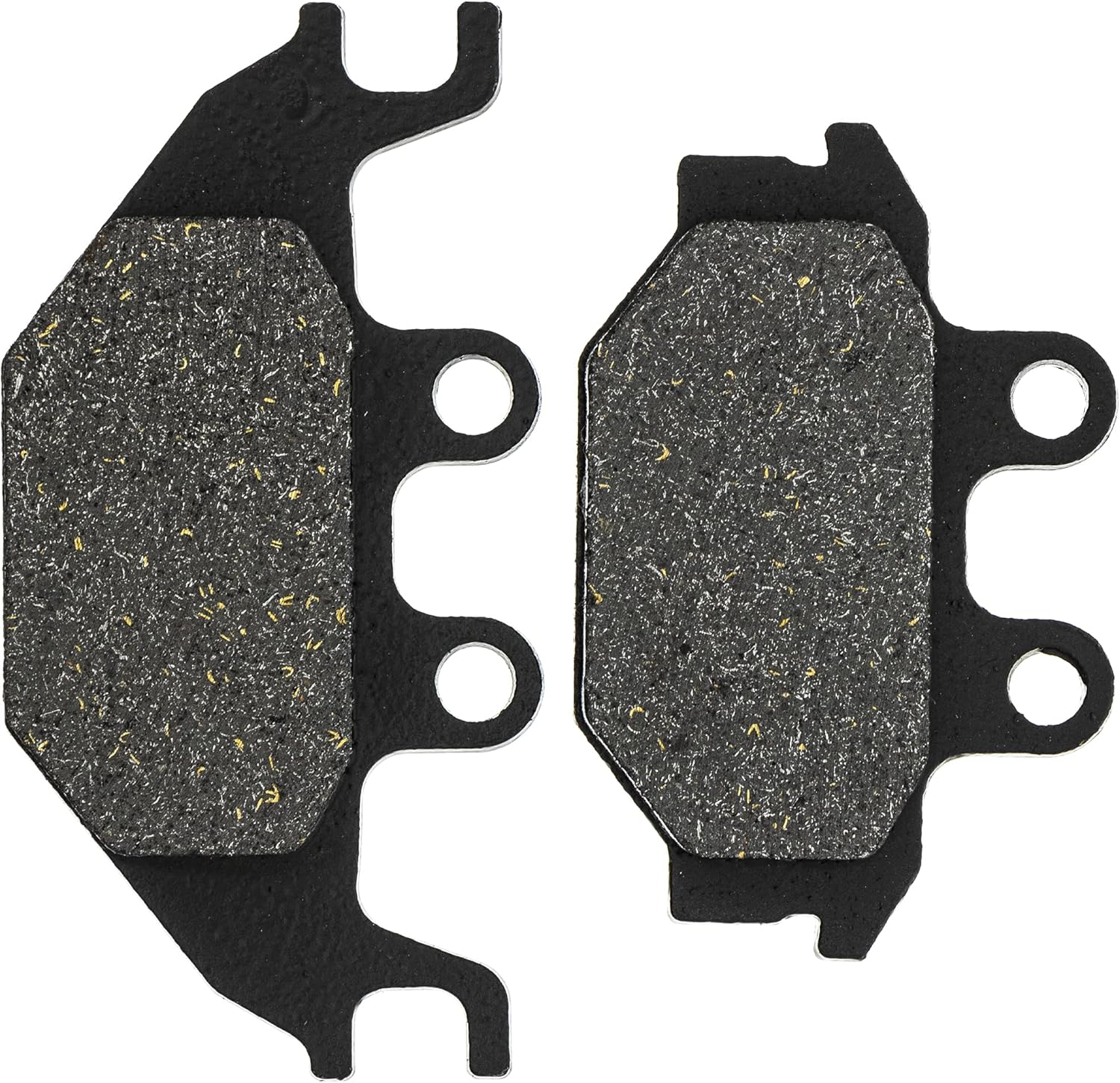 NICHE Juego de pastillas de freno delanteras y traseras para Indian 2205854 Arctic Cat 3307-443 Can-Am S4311ARCA000 semimetálicos
