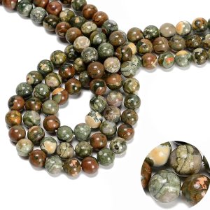 65 cuentas de piedra real, redondas y sueltas, redondas y naturales, de 0.236 pulgadas, auténticas para manualidades, joyería, pulseras, aretes, 65 cuentas de piedra real, redondas y sueltas, redondas y naturales, de 0.236 pulgadas, auténticas para manualidades, joyería, pulseras, aretes,