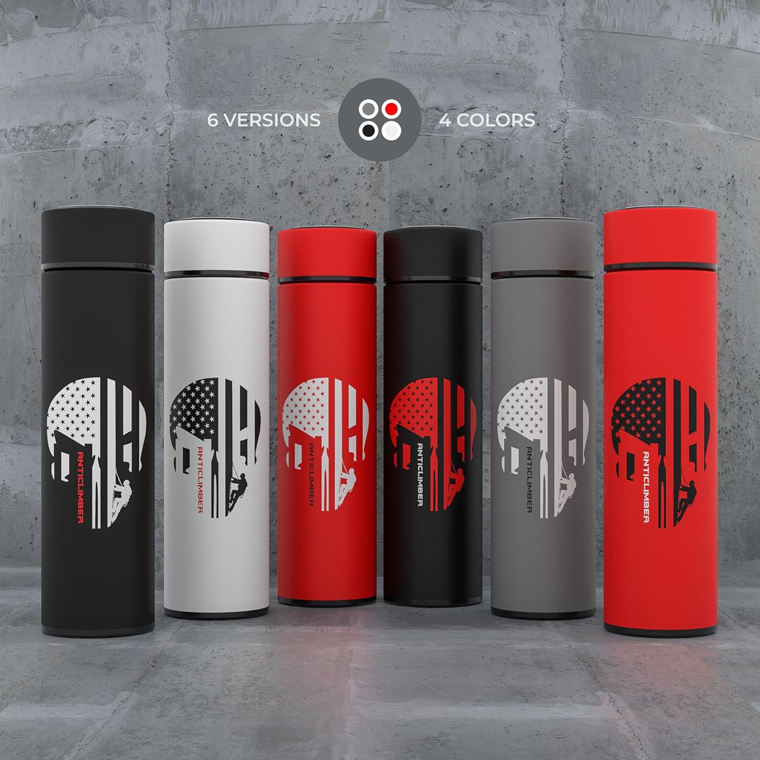 Termo para café y té con infusor de té, termo de 15 onzas, botella de agua, termo para bebidas calientes y frías, termo para bebidas calientes
