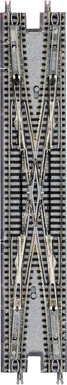 Rokuhan Z Gauge R078 – Té eléctrico de doble vía tanto sobre punto