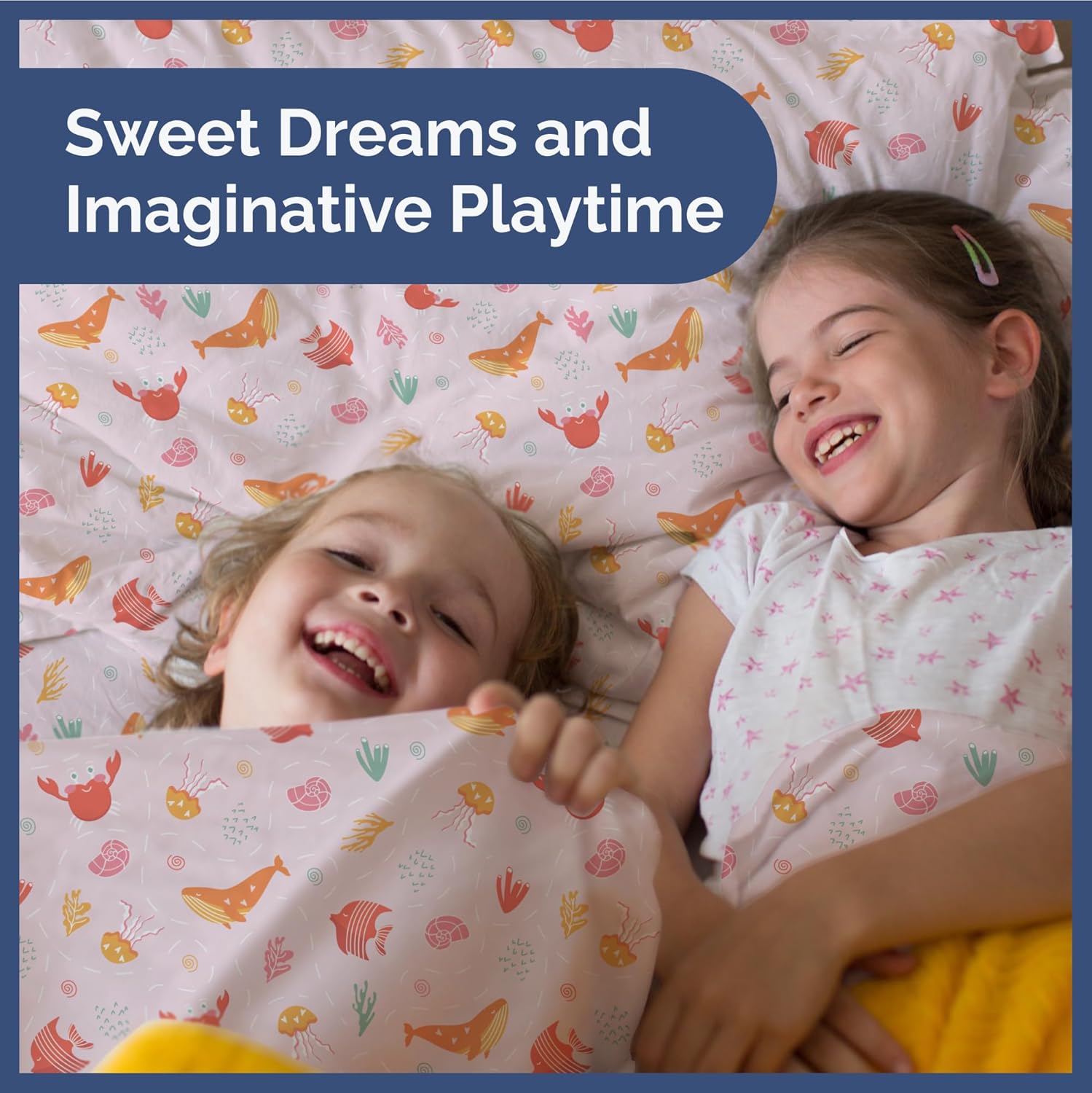 Juego de sábanas para niños y niñas, tamaño individual, ropa de cama suave y acogedora, sábanas fáciles de cuidar y limpiar, cómodas, de microfibra