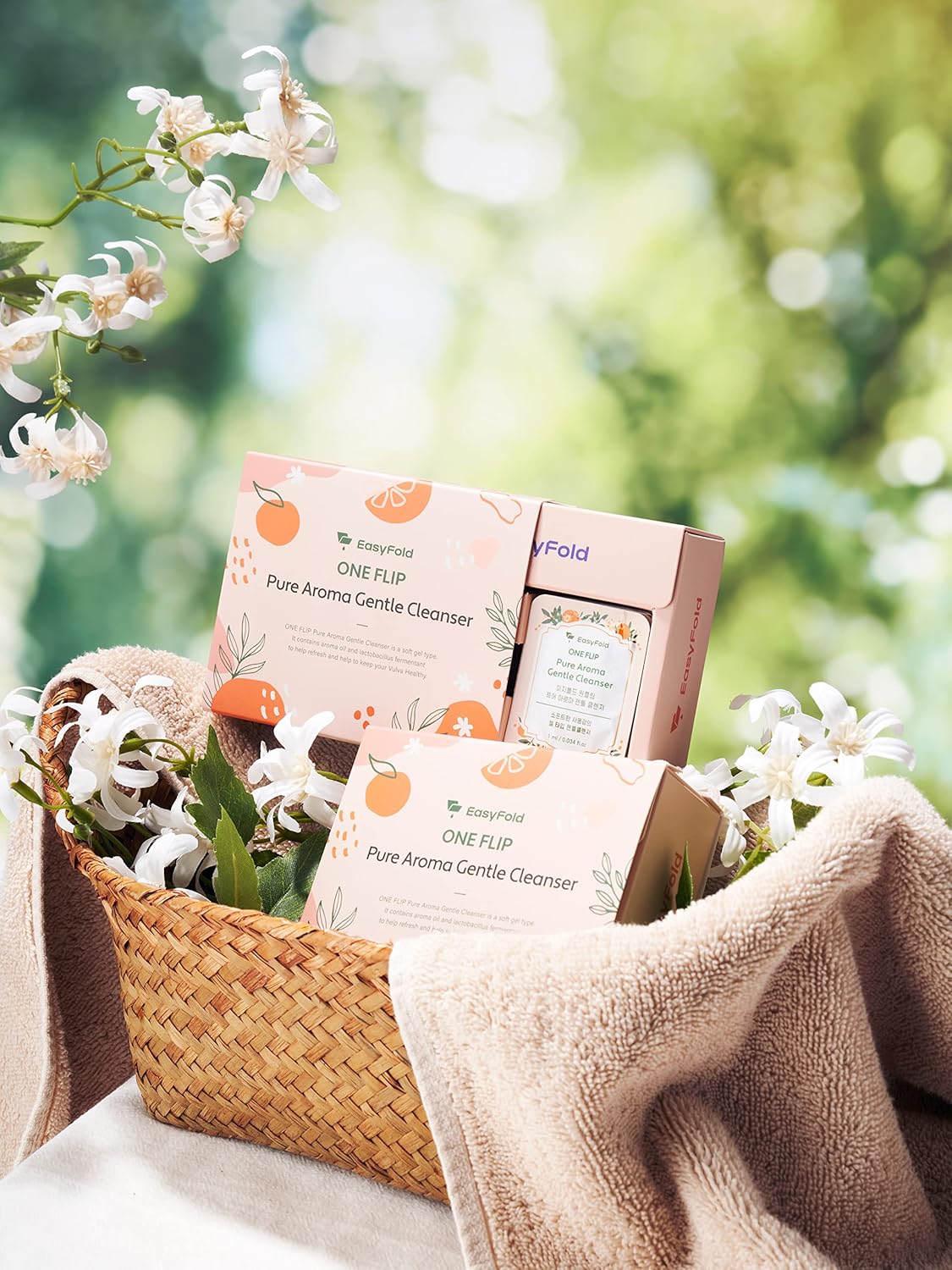 Lavado femenino para mujeres ph Balance (30 juegos)  Limpiador de higiene diaria tamaño viaje sin perfume para piel sensible Y cuidado de la zona