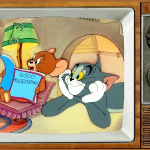 TOM & JERRY TV Nevera Imán 2″ x 3″ arte SÁBADO Mañana dibujos animados refrigerador nostálgico retro C TOM & JERRY TV Nevera Imán 2″ x 3″ arte SÁBADO Mañana dibujos animados refrigerador nostálgico retro C