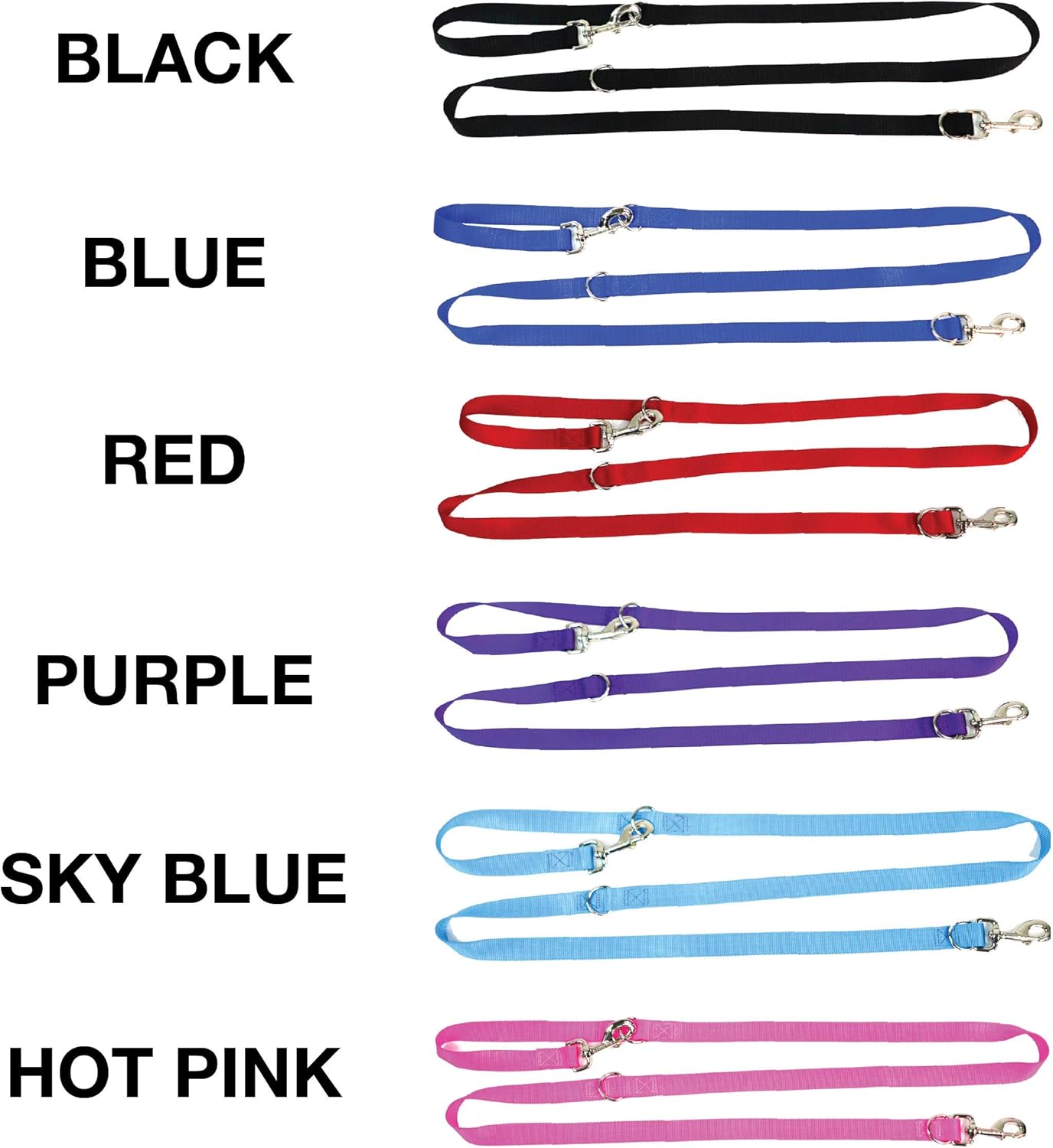 Blue-9 Correa multifunción manos libres para perro, doble accesorio de 6 pies, correa ajustable para obediencia, correr y entrenamiento de agilidad,