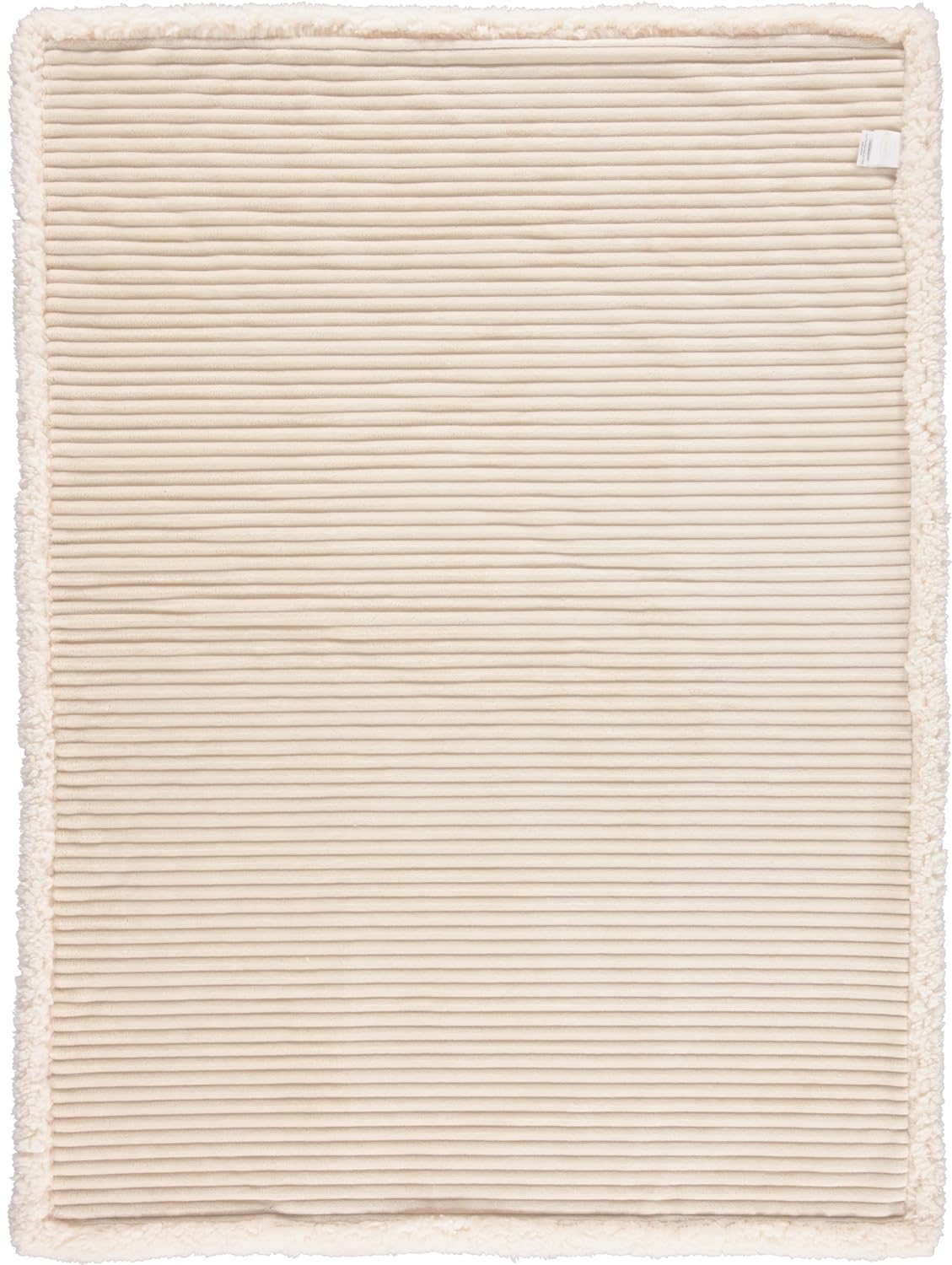 Graco Manta de bebé ultrasuave y lujosa, 30 x 40 pulgadas, forro polar texturizado de pana de doble cara con respaldo de sherpa