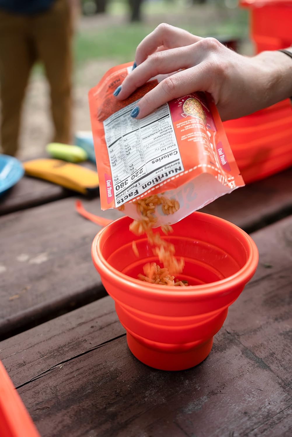 UST FlexWare – Cuenco plegable con resistente, flexible, compacto, sin BPA, diseño para senderismo, mochilero, camping, viajes y supervivencia al