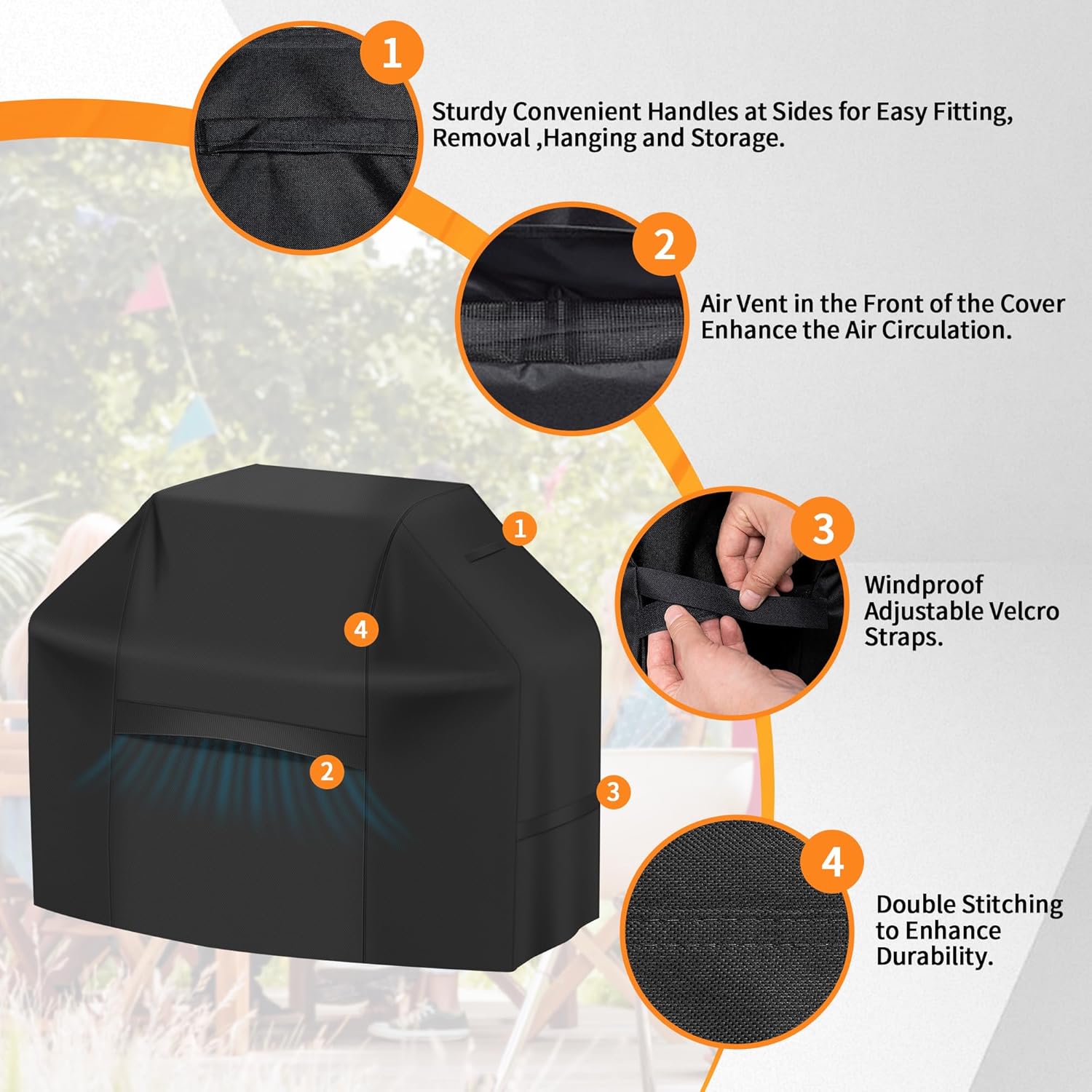i COVER – Resistente funda para parrilla G21604567N+617