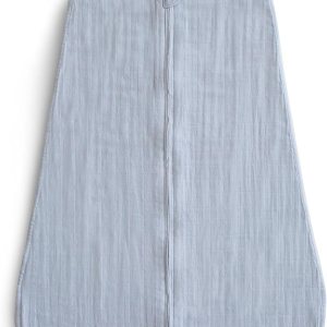 mushie Manta portátil para bebé, 100% muselina de algodón orgánico, saco de dormir para bebés (azul bebé) mushie Manta portátil para bebé, 100% muselina de algodón orgánico, saco de dormir para bebés (azul bebé)