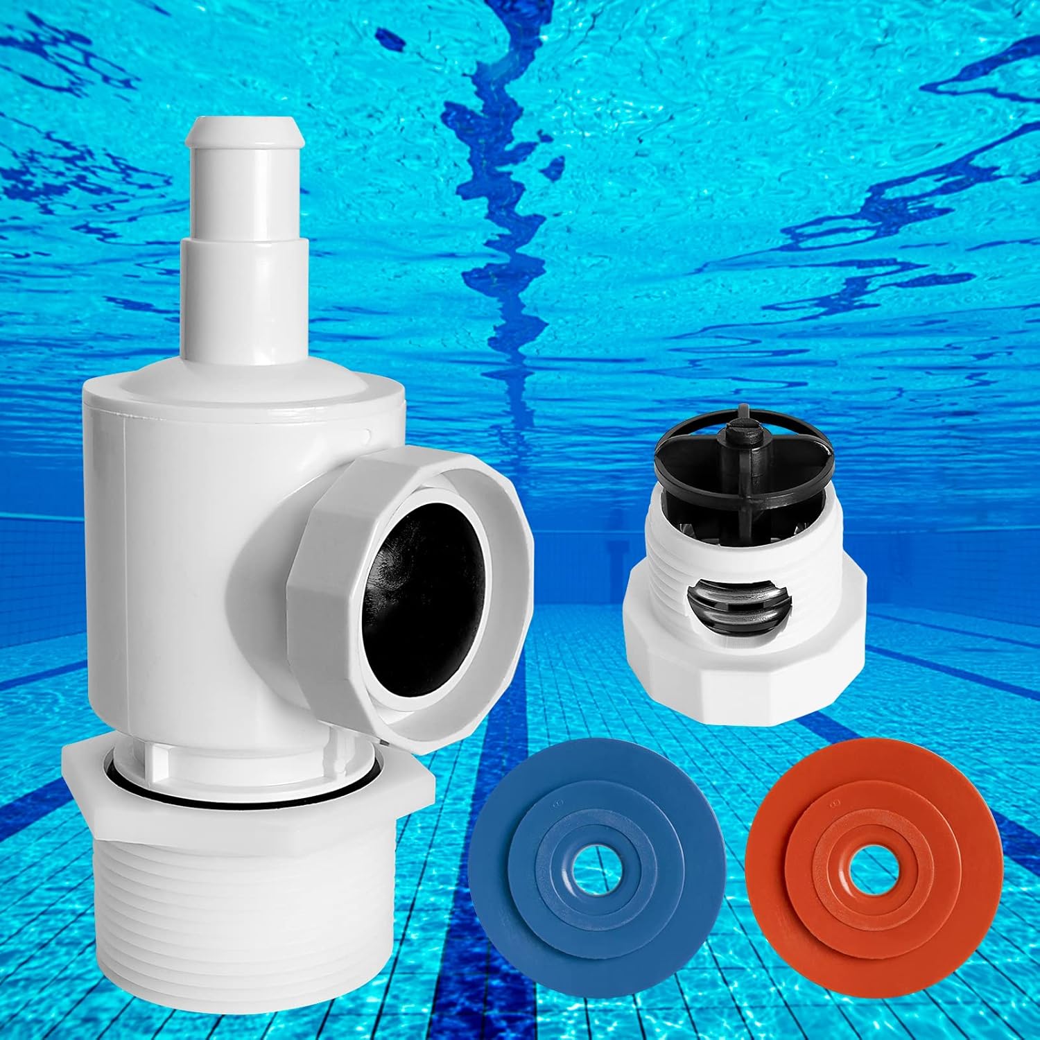 Conector de pared para limpiador Polaris, válvula de alivio de presión, montaje de conexión rápida, ajuste de pared con Polaris Zodiac 180 280 380
