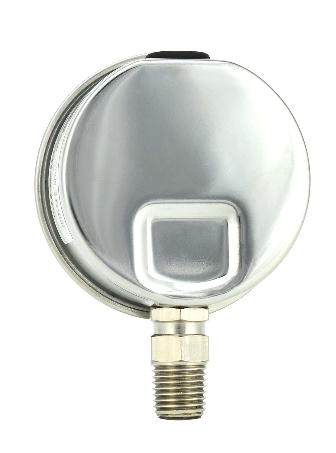 Medidor de presión de acero inoxidable con doble pantalla (0-5000 psikPa)  2 1-2 pulgadas de glicerina llenado de líquido, agua, aire, aceite y gas
