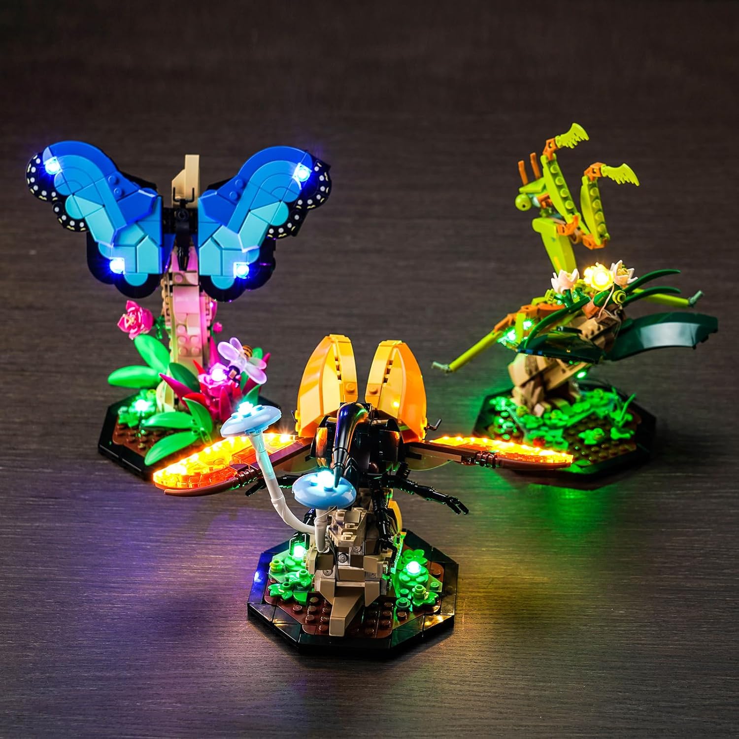 BrickBling Luz LED para Lego 21342 The Insect Collection, kit de iluminación creativa, genial para exhibición (solo luces, sin modelo)