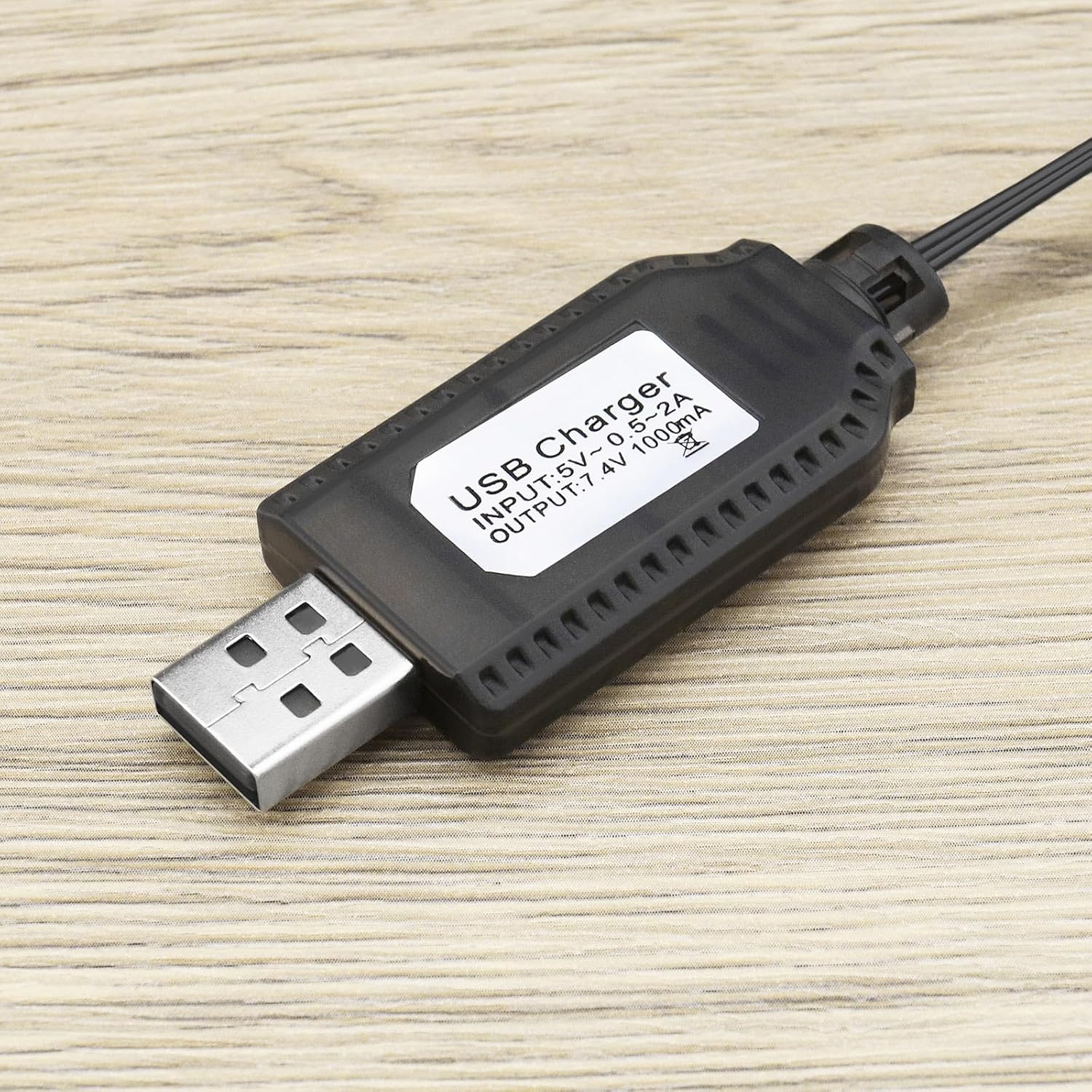2 unids SM-3P a USB Cable de carga LiPo batería USB Cable de carga con enchufe SM-3P Accesorios para modelos de coche Juguetes de control remoto