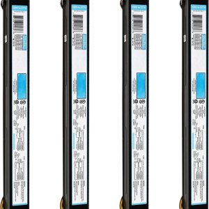 OHLECTRIC Repuesto para ICN-4S54-90C-2LS-G 4 lámparas Balasto electrónico fluorescente T5 120-277 voltios Inicio instantáneo Balastos estándar y OHLECTRIC Repuesto para ICN-4S54-90C-2LS-G 4 lámparas Balasto electrónico fluorescente T5 120-277 voltios Inicio instantáneo Balastos estándar y