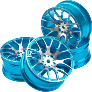 Paquete de 4 llantas de metal de 0.472in, cubo hexagonal compatible con 110 On-Road Racing Touring Drift Car Tamiya TT-01 Kyosho RedCat Sakura D4 Paquete de 4 llantas de metal de 0.472in, cubo hexagonal compatible con 110 On-Road Racing Touring Drift Car Tamiya TT-01 Kyosho RedCat Sakura D4