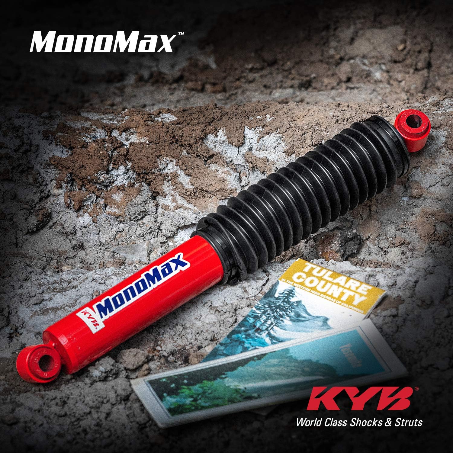 KYB 565086 MonoMax Gas Shock , Rojo