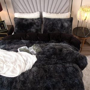 EMME Juego de funda de edredón mullida de lujo, tamaño individual, juego de funda de edredón esponjosa para cama individual, fundas de edredón EMME Juego de funda de edredón mullida de lujo, tamaño individual, juego de funda de edredón esponjosa para cama individual, fundas de edredón