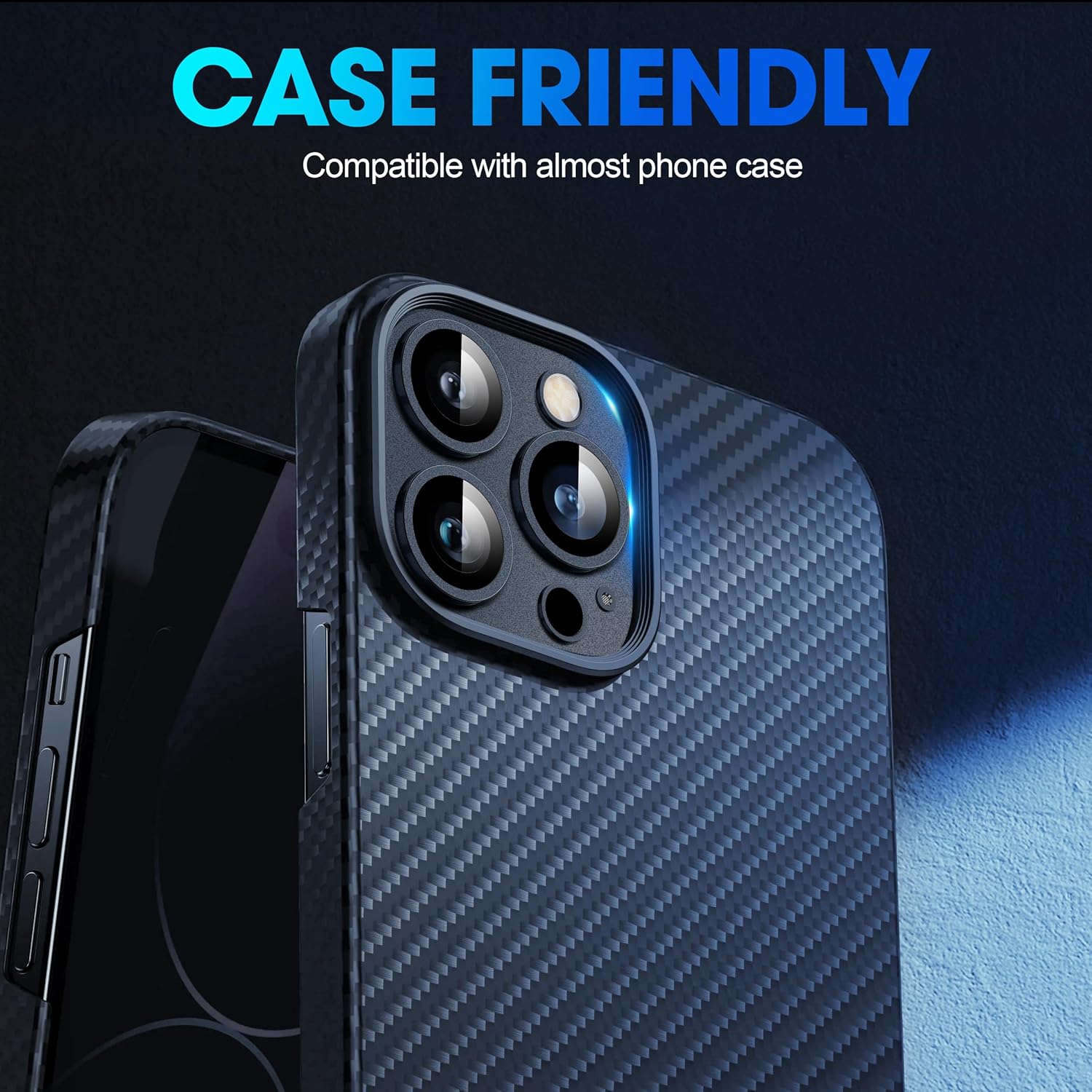 Protector de lente de cámara para iPhone 15 Pro  15 Pro Max, aleación 3D de metal y vidrio templado, protección de cobertura completa, 1 paquete