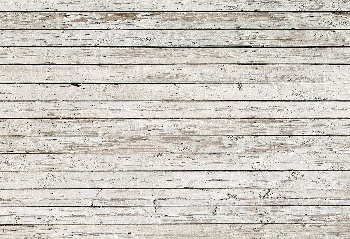 Telones de fondo de madera beige de 7 x 5 pies, fondo de estudio fotográfico de tela para Portrat The Shop Background