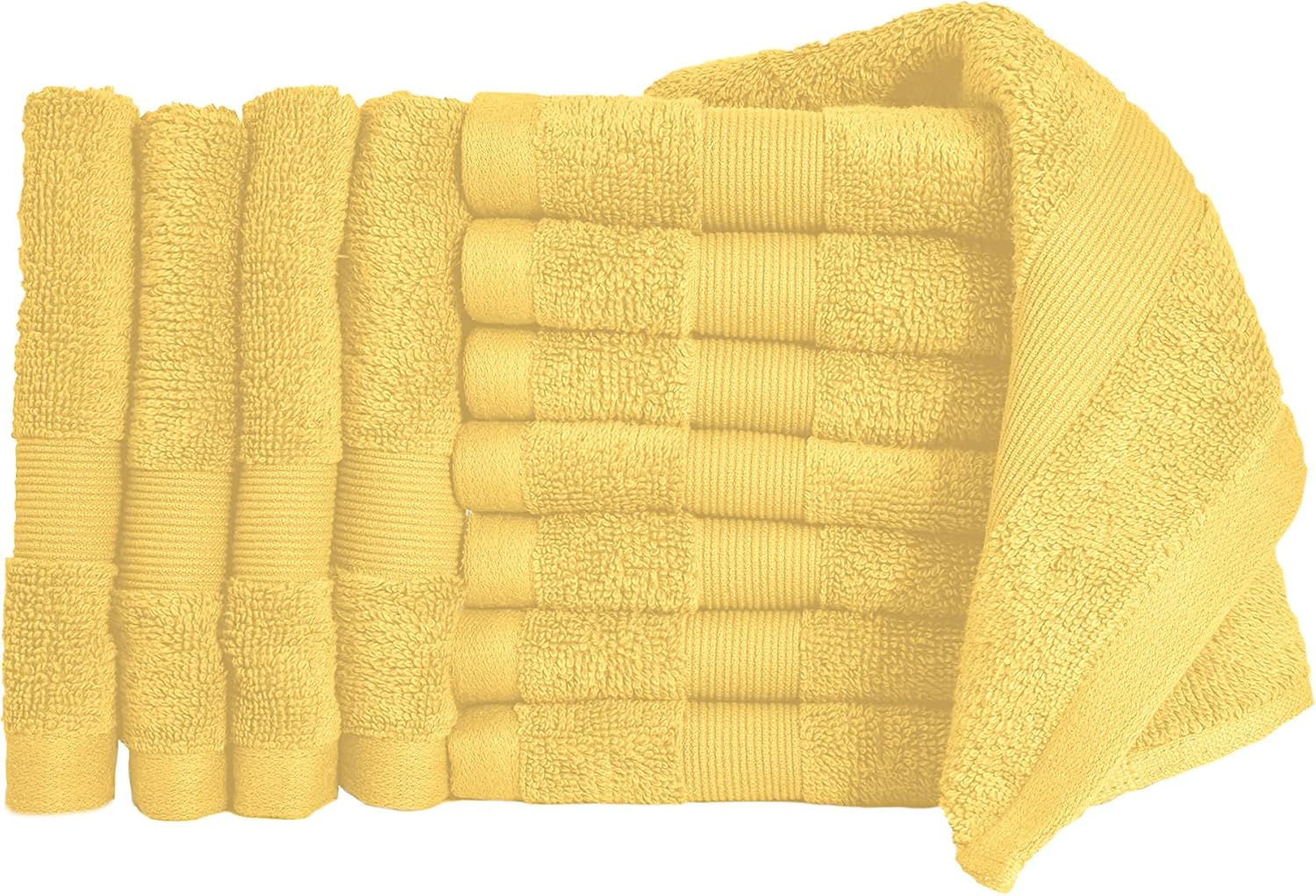 Bennett & Shea Home Toallas de lujo de 12 piezas, 100% algodón turco, toallas de baño de alta calidad para baño, toallas de baño altamente