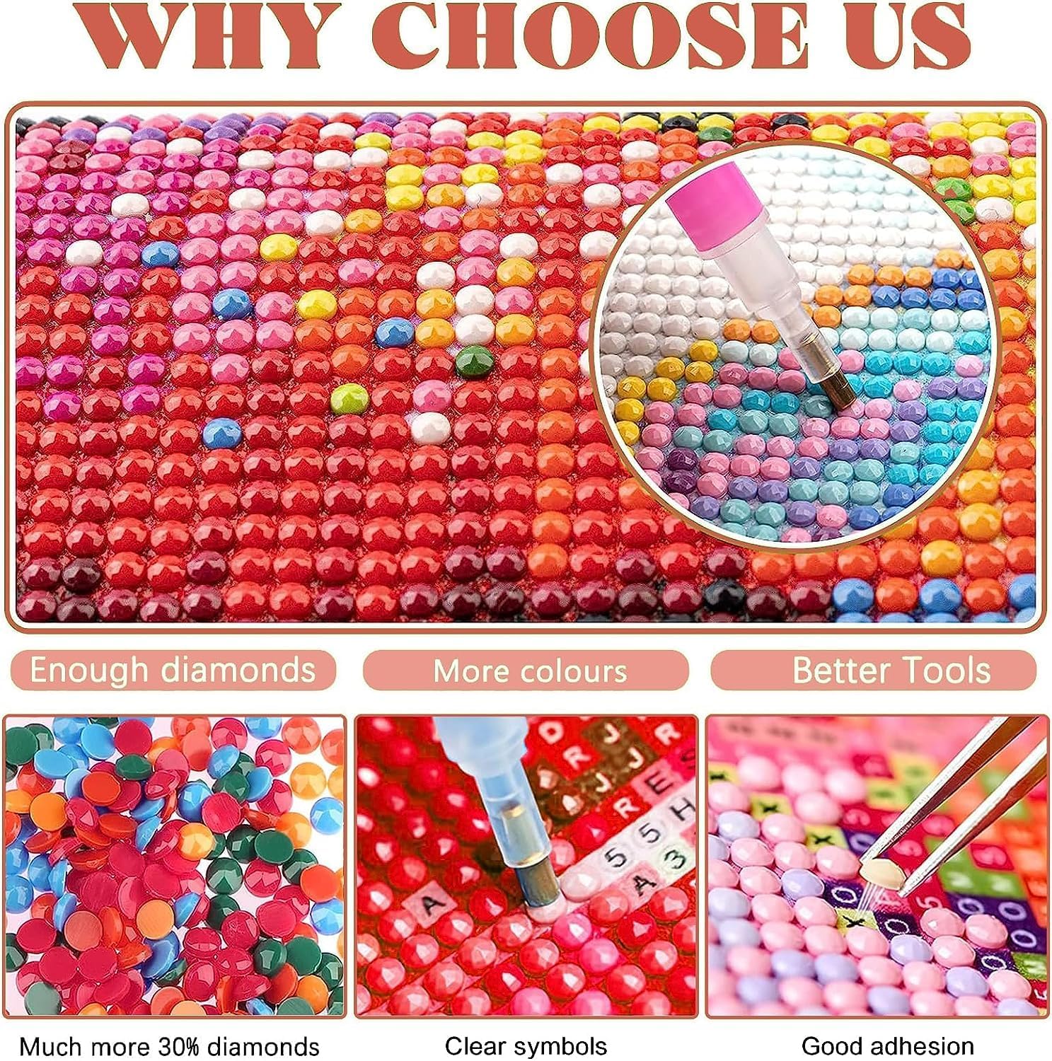 Miairivy Diamonds – Pintura de diamantes para adultos, botas de vaquero de flores 5D, kit de arte de diamantes de taladro completo, juego de pintura