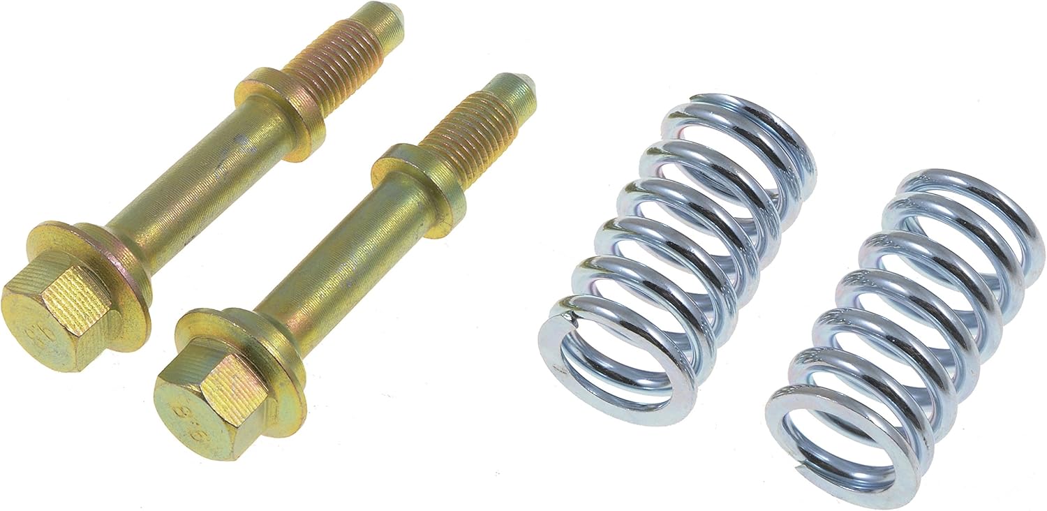 Dorman 03123 Kit de pernos y muelles del colector delantero – 38-16 x 1-34 M10-0.049 x 2.638 in compatible con modelos seleccionados de Toyota