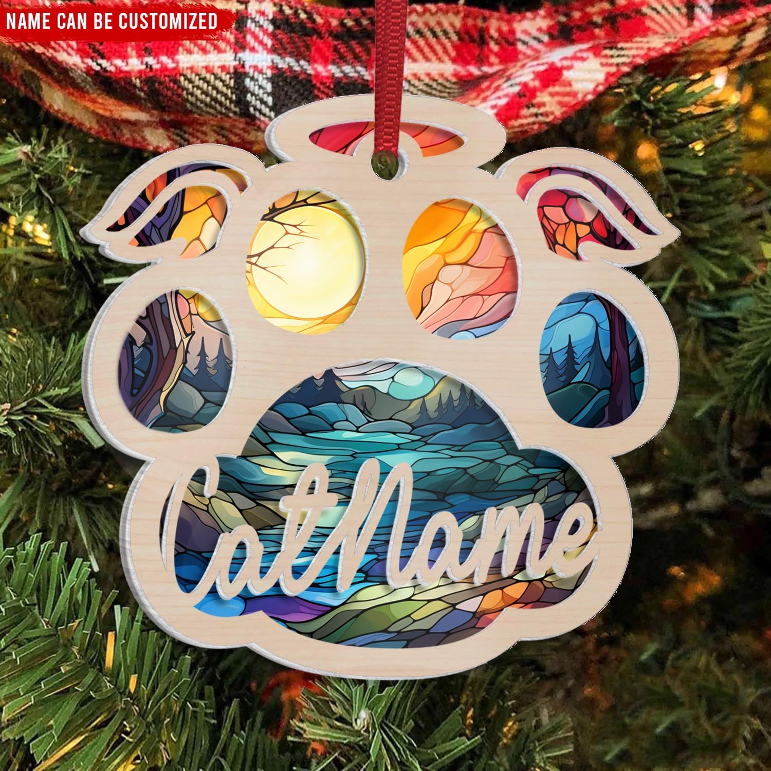 CustomizeAF Adornos conmemorativos personalizados para atrapasoles, regalos conmemorativos para perros por pérdida de perro, gato, en memoria de