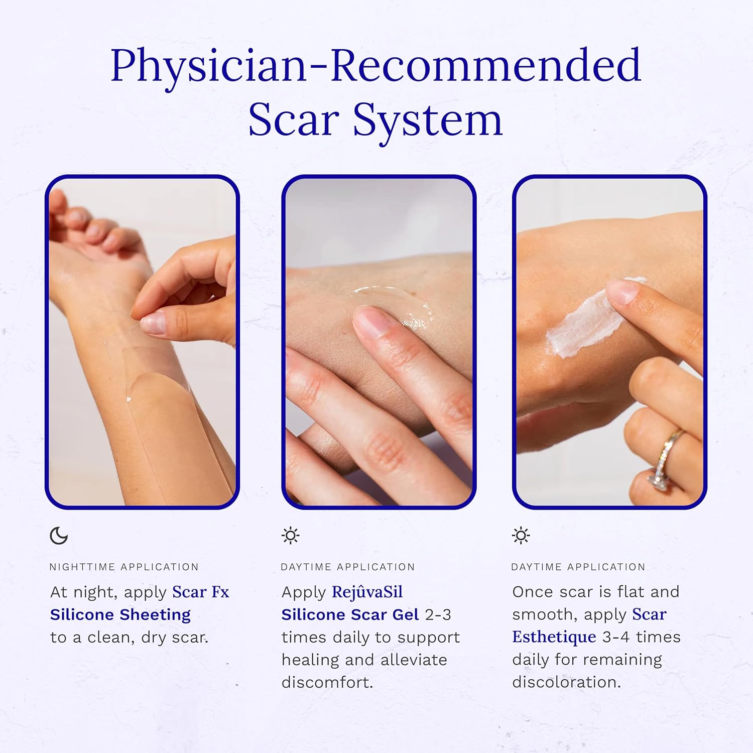 Terapia de silicona para cicatrices Scar Fx, 1 pieza de pecho
