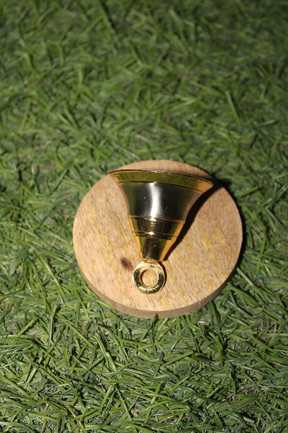 Jingle Bell – Campana decorativa de latón de 2 pulgadas, campanas para mascotas, perros, gatos, colgantes de árbol de Navidad, campanas para