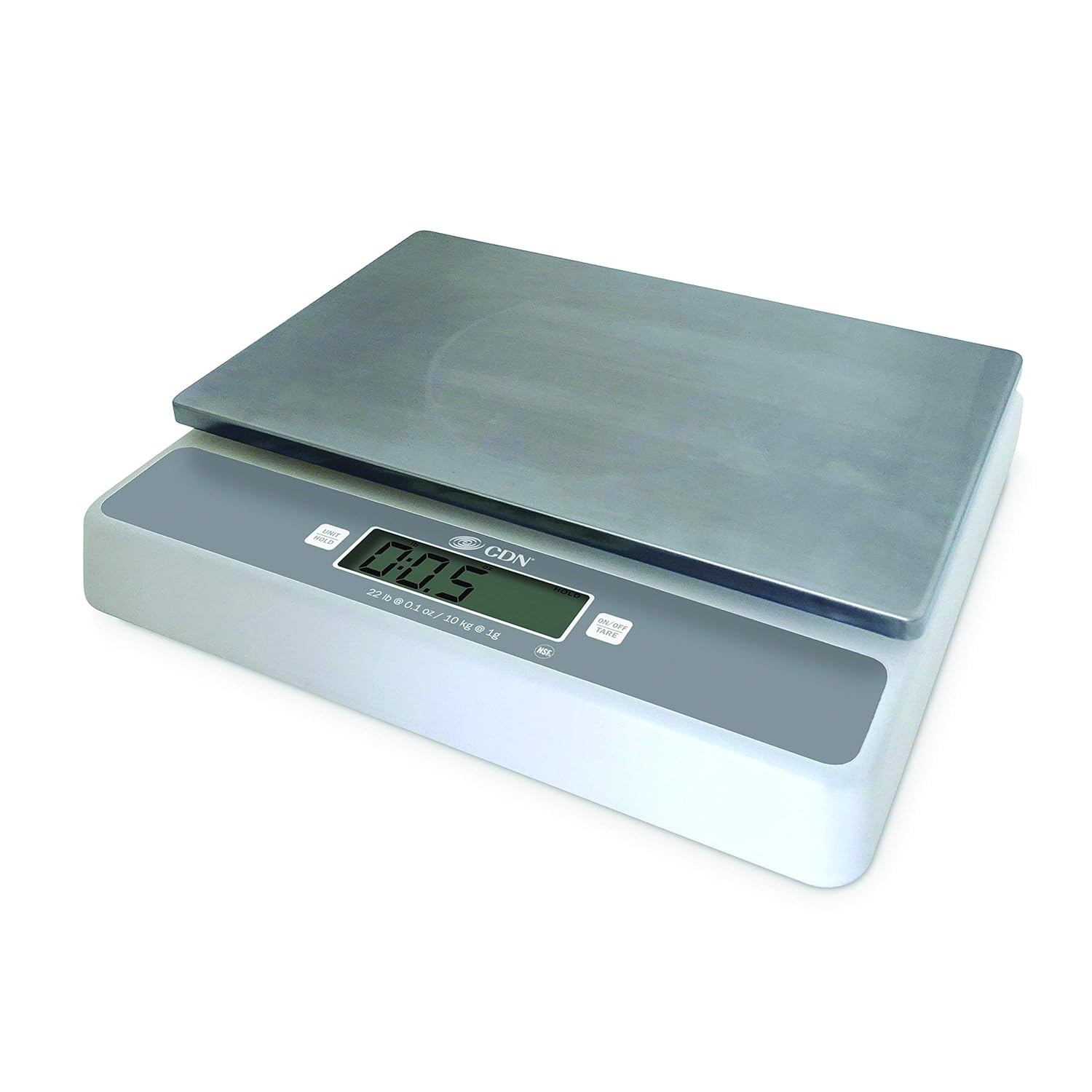 CDN SD2202 Pro – Báscula digital precisa para control de porciones 22 libras, 2.53 pulgadas de altura, 9.72 pulgadas de ancho, 11.6 pulgadas de largo