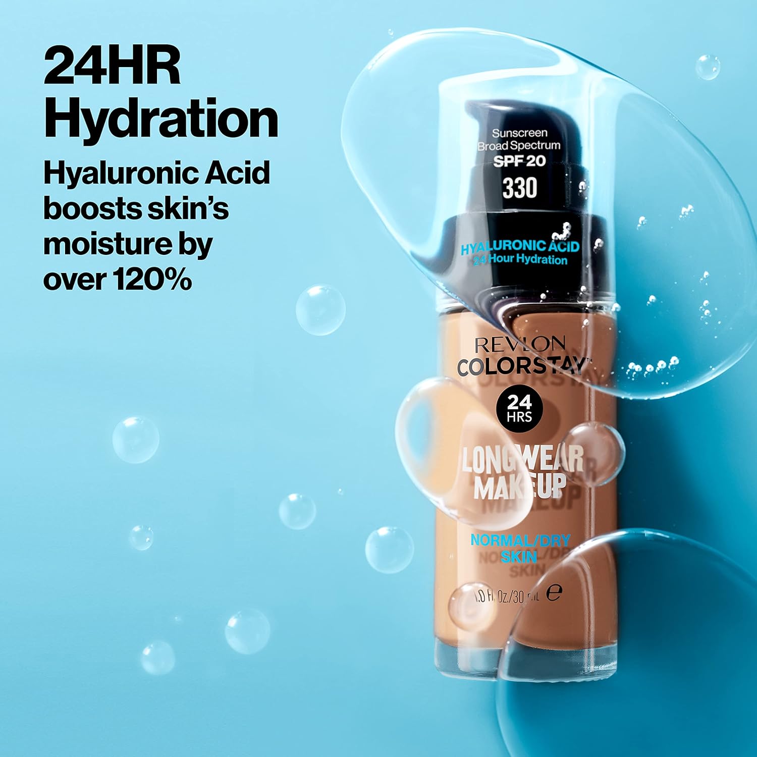 Revlon Colorstay – Maquillaje líquido para piel normal y seca, Paquete de 2