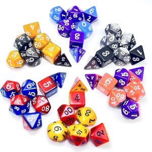 DND Juego de dados poliédricos IDTQ Dungeons and Dragons Purple Dice Set RPG MTG Juegos de mesa 6 juegos D4 D6 D8 D10 D12 D20 DND Juego de dados poliédricos IDTQ Dungeons and Dragons Purple Dice Set RPG MTG Juegos de mesa 6 juegos D4 D6 D8 D10 D12 D20