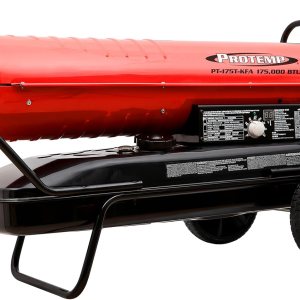 Calentador de aire forzado de queroseno con termostato, 175,000 BTU Calentador de aire forzado de queroseno con termostato, 175,000 BTU