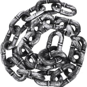 STOBOK Cadena de Halloween, cadenas de plástico de 3.3 ft, cadenas falsas de Halloween, cadenas de decoración de Halloween, cadenas de disfraces de STOBOK Cadena de Halloween, cadenas de plástico de 3.3 ft, cadenas falsas de Halloween, cadenas de decoración de Halloween, cadenas de disfraces de