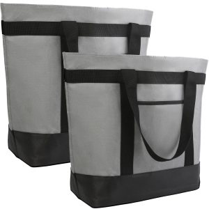 Paquete de 2 bolsas reutilizables aisladas para compras de comestibles para mujereshombres, pizzabolsa de entrega de alimentos para mantener la Paquete de 2 bolsas reutilizables aisladas para compras de comestibles para mujereshombres, pizzabolsa de entrega de alimentos para mantener la