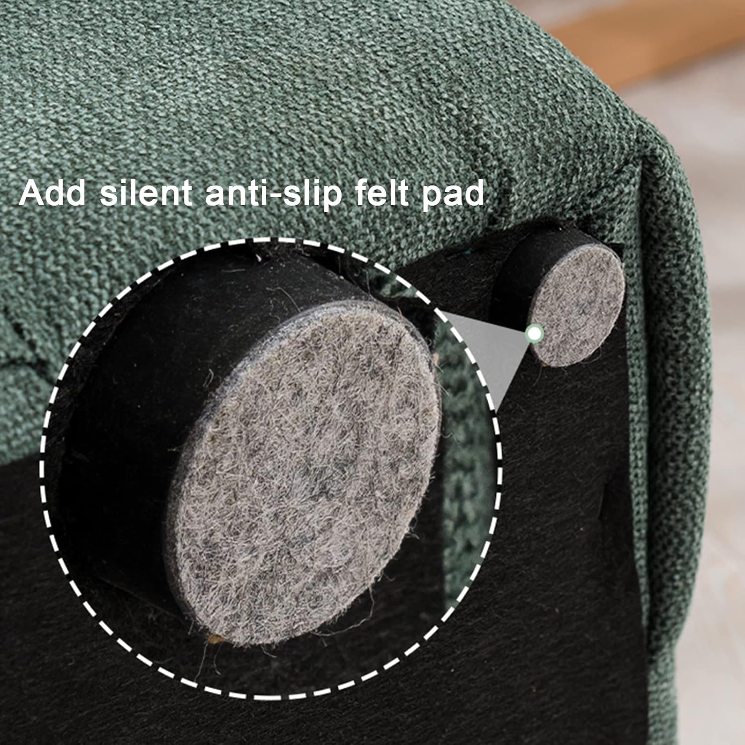 QQXX Puf otomano tejido hecho a mano, taburete tapizado de terciopelo, moderno reposapiés cuadrado acolchado para sala de estar, dormitorio, entrada