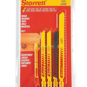 Starrett Kit de hoja de sierra de calar unificada único bimetálica, ideal para profesionales y aficionados al bricolaje, incluye BU36, BU46, BU38, Starrett Kit de hoja de sierra de calar unificada único bimetálica, ideal para profesionales y aficionados al bricolaje, incluye BU36, BU46, BU38,
