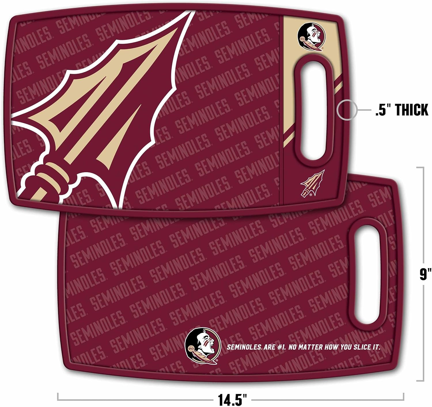 YouTheFan NCAA Logo Series Tabla de cortar